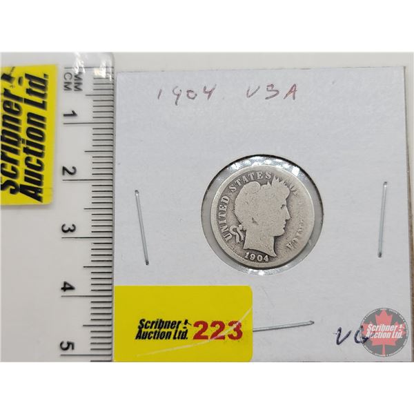 USA Dime 1904 (SEE PICS!)  (Listing & Descriptions are a GUIDE ONLY and are subject to changes, erro