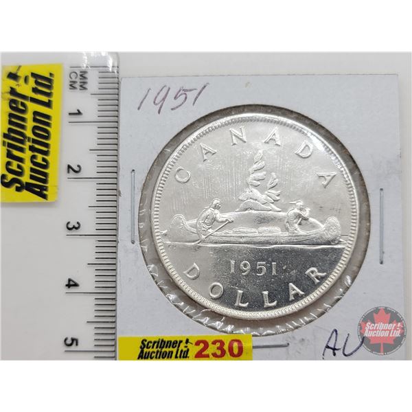 Canada Dollar 1951 (SEE PICS!)  (Listing & Descriptions are a GUIDE ONLY and are subject to changes,