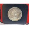 Image 3 : RCM Canada Silver Dollar RCMP-GRC 1873-1973 (Black Clamshell Case) (SEE PICS!)  (Listing & Descripti