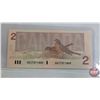 Image 6 : Collector Combo 1986 Canada (4): - Sequential $2 Bills (2) : Bonin/Thiessen #CBI7371804-805 - Fifty 