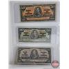 Image 3 : Bank of Canada 1937 Bills (6): - $50 : Gordon/Towers #BH2553052 - $20 : Gordon/Towers #EE6353284 - $