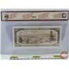 Image 4 : Canada $100 Bill 1954DF "Devil's Face" : Beattie/Coyne #AJ2343959 (BCS Cert: Extra Fine 45 Original)