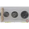 Image 2 : Canada Coins 1981 (Hardshell Case) : One Cent; Five Cent; Ten Cent; Twenty Five Cent; Fifty Cent; Do