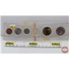 Image 4 : Canada Coins 1987 (Hardshell Case) : One Cent; Five Cent; Ten Cent; Twenty Five Cent; Dollar (SEE PI