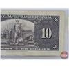 Image 6 : Bank of Canada $10 Bill 1937 : Gordon/Towers #KD3152362  (See Pics for Varieties, Conditions, Serial