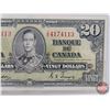 Image 3 : Bank of Canada $20 Bill 1937 : Gordon/Towers #CE4174113  (See Pics for Varieties, Conditions, Serial