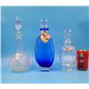 Image 1 : Three Glass/Crystal Decanters