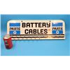 Image 1 : VTG Metal Chryco Parts Battery Cables Advertising Gas Station Display