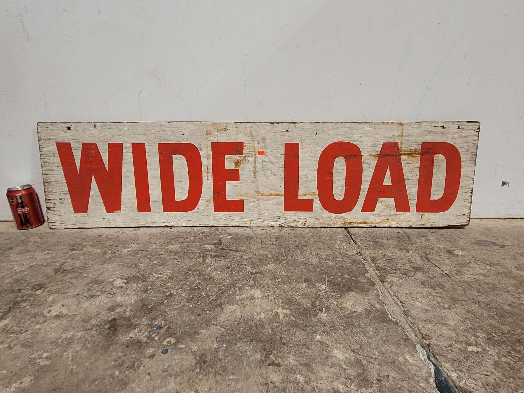 Wooden Wide Load Sign