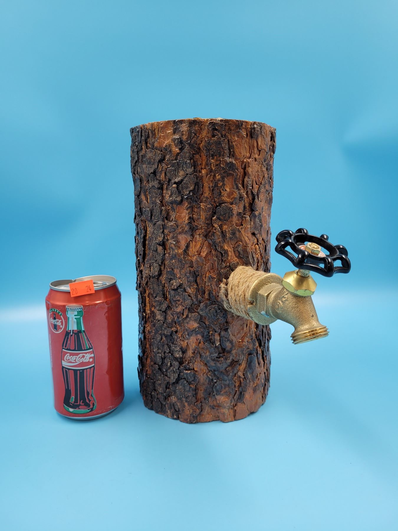Wood Tapped Tree Drink Dispenser