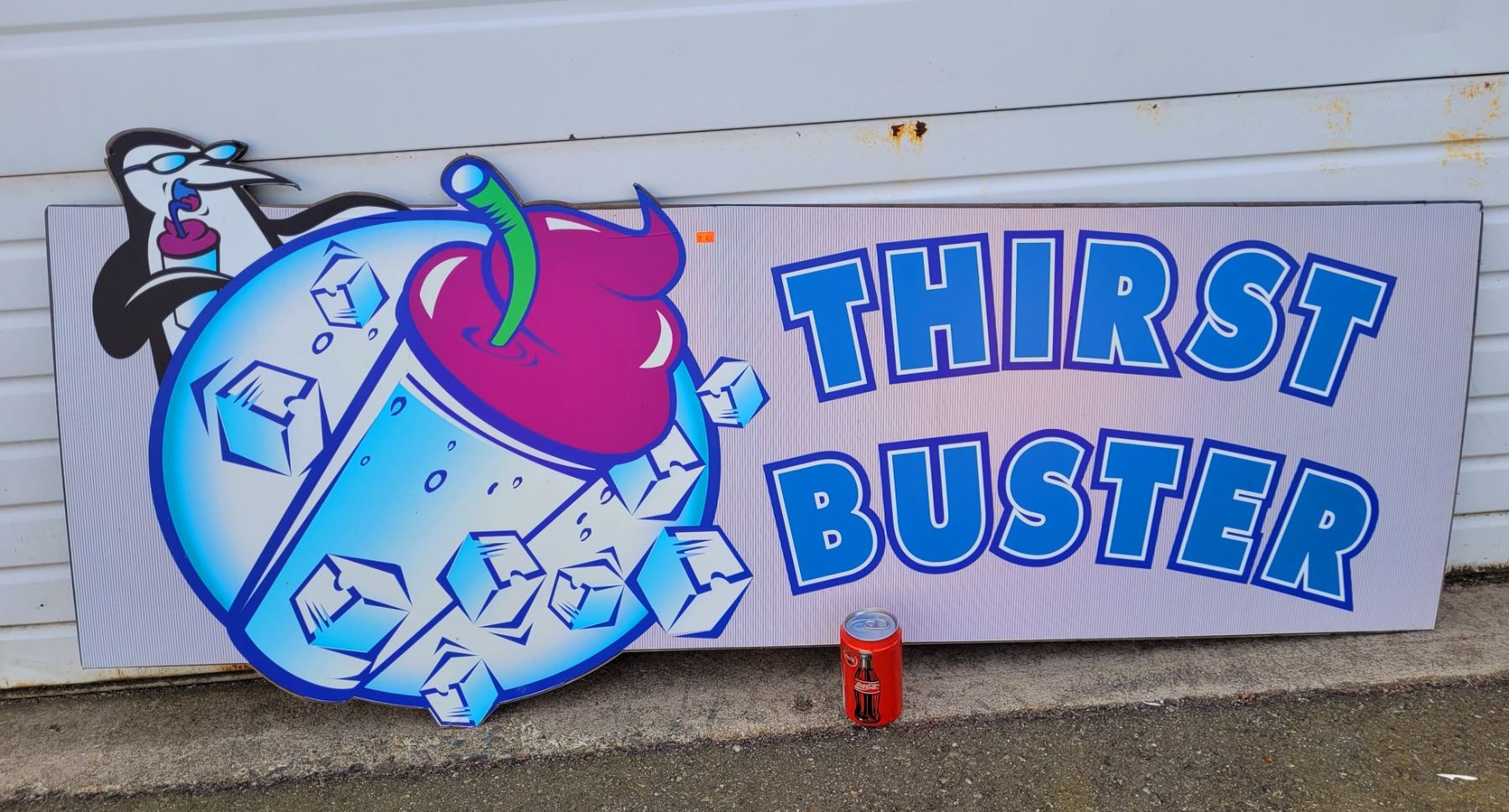 Large Thirst Buster Sign