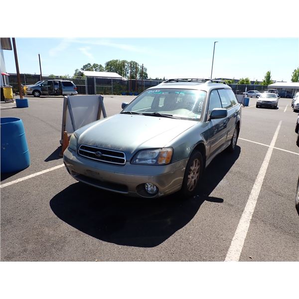 2002 Subaru Outback RUNS WITH MECHANICAL PROBLEMS