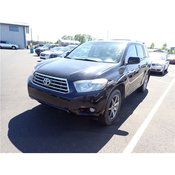 2009 Toyota Highlander RUNS WITH MECHANICAL PROBLEMS