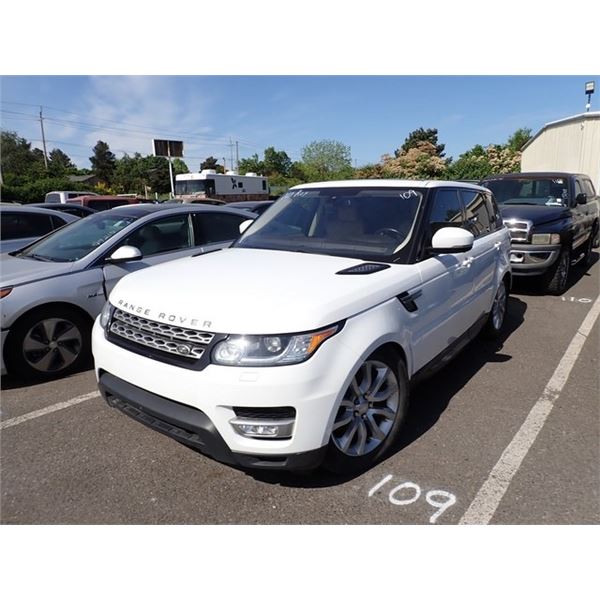 2016 Land Rover Range Rover Sport