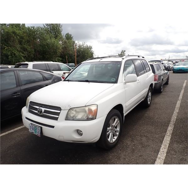 2006 Toyota Highlander Hybrid