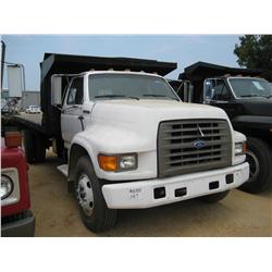 1987 FORD F SERIES S/A FLAT DUMP