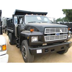1985 FORD F800 S/A DUMP