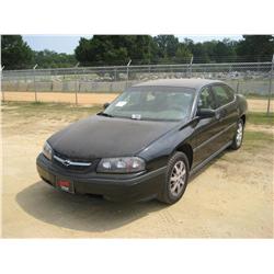 2002 CHEVROLET IMPALA 4 DOOR SEDAN