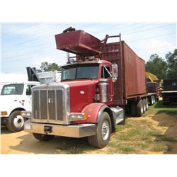 1995 PETERBILT 357 TRI-AXLE TRASH TRUCK