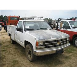 1991 CHEVROLET 2500 S/A SERVICE TRUCK