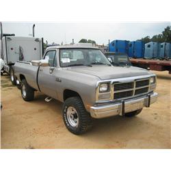 1991 DODGE RAM 250 4X4 PICKUP