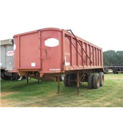 1998 PALMER T/A STEEL DUMP TRAILER