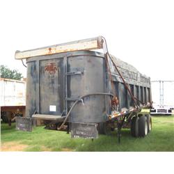 T/A STEEL DUMP TRAILER