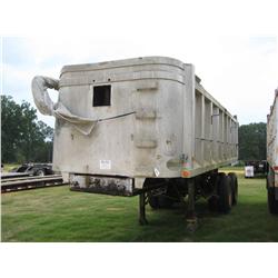 1976 TRAILCO 24' ALUMINUM DUMP TRAILER