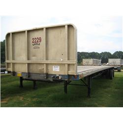1996 UTILITY 45' FLATBED TRAILER