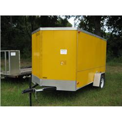 2005 EAST TENNESSEE 6' X 10' ENCLOSED TRAILER S/N 5M004223