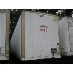 1998 WABASH 53' VAN TRAILER