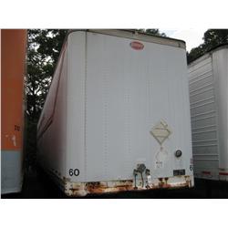 1987 DORSEY 48' VAN TRAILER