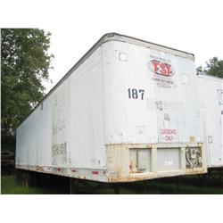 1984 FRUEHAUF 45' VAN TRAILER