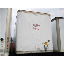 1998 FRUEHAUF 53' VAN TRAILER