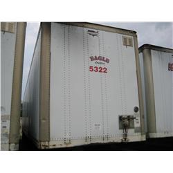 1998 WABASH 53' VAN TRAILER