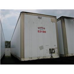 1998 WABASH 53' VAN TRAILER