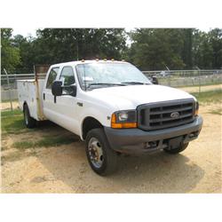 1999 FORD F550 S/A SERVICE TRUCK