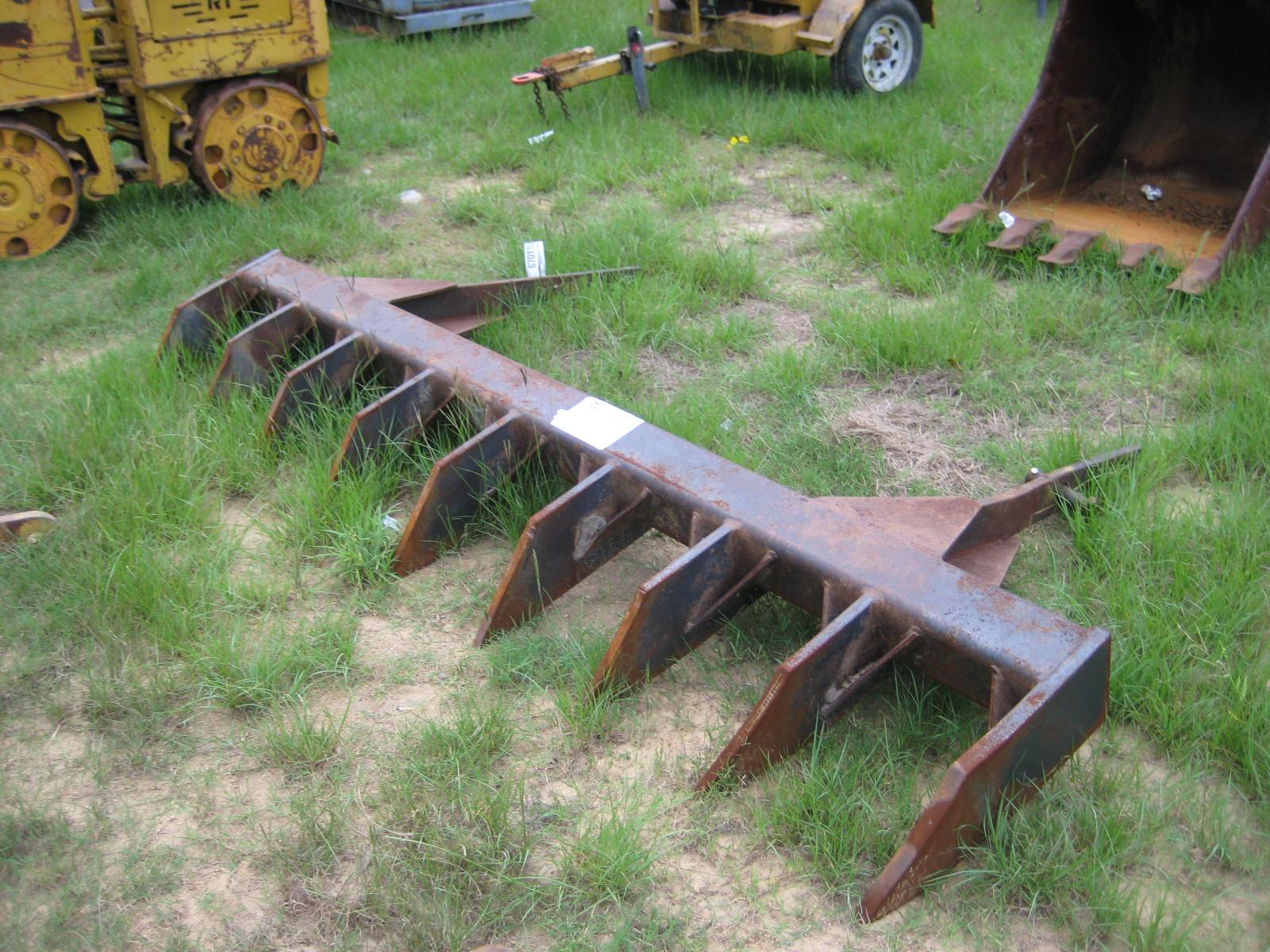 953 Root Rake 9' PIN-ON ROOT RAKE - J.M. Wood Auction Company, Inc.