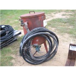 SAND BLASTING POT