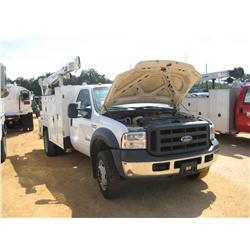 2006 FORD F550 S/A SERVICE TRUCK