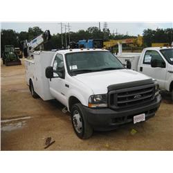 2003 FORD F550 S/A SERVICE TRUCK
