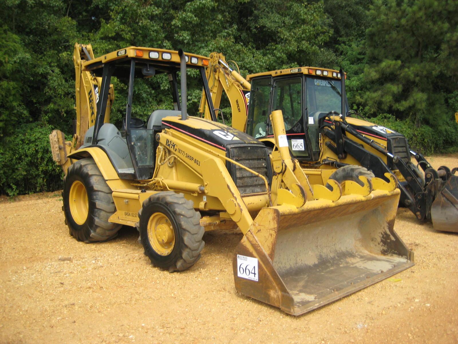 CAT 420D 4X4 LOADER BACKHOE J.M. Wood Auction Company, Inc.