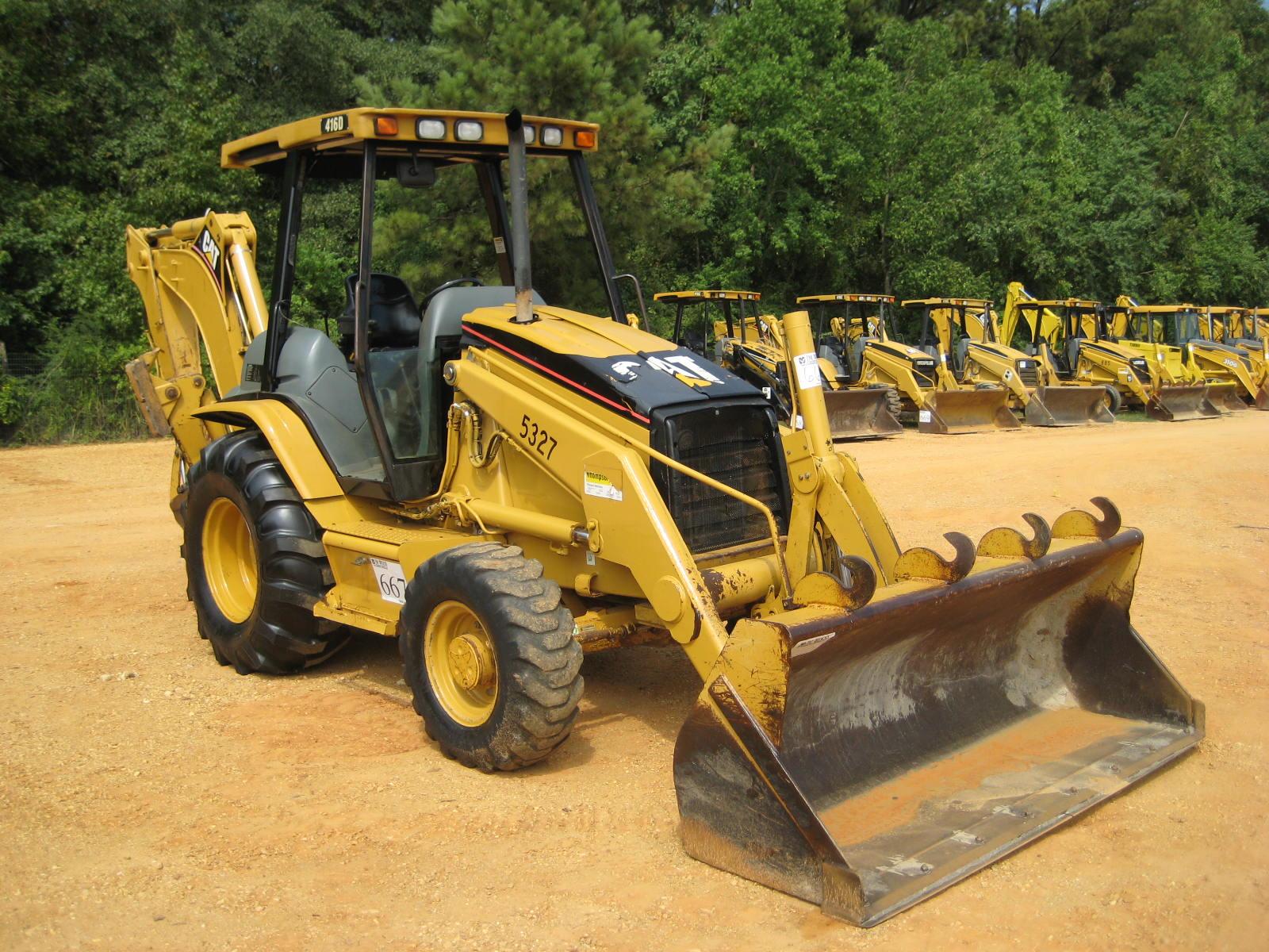 CAT 416D 4X4 LOADER BACKHOE