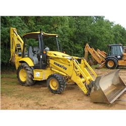 KOMATSU WB146-5 4X4 LOADER BACKHOE S/N A23584 (07 YR) GP BUCKET