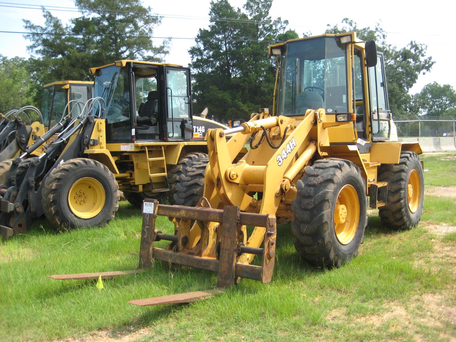 JOHN DEERE 344H WHEEL LOADER J.M. Wood Auction Company, Inc.