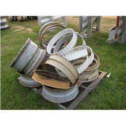 (1) LOT TRUCK RIMS