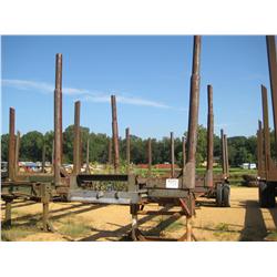 SHOPBUILT 4 BOLSTER LOG TRAILER