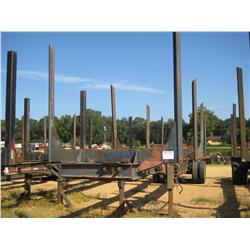 1996 SUN 4 BOLSTER LOG TRAILER