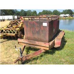 620 GALLON FUEL TANK MTD ON SHOPOBUILT T/A TR