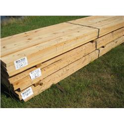 (1) BUNDLE 12' & 16' ROUGH CUT OAK